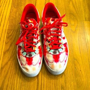 Rare Adidas Sambarose Tie Dye Tru Pink Sneakers